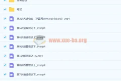 李雪东初二物理暑假精英班课程（9讲带讲义完结）