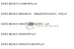 《赢在微点：英语读后续写》学习资料