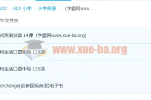 沪江英语流利生活口语0-中级264课课程