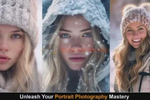 Midjourney v5、ChatGPT和Bard AI人工智能人像摄影大师班15节课程 – 中英字幕