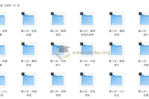 小迪安全培训视频教程