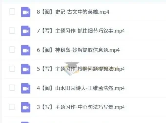 三年级语文培训A+班（何昕烨 2023秋下）