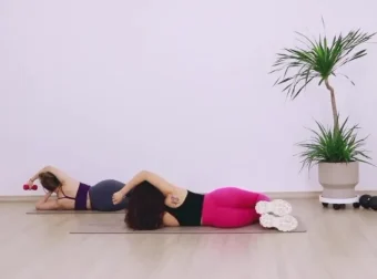 苏蕾老师零基础7天美背一字肩训练课