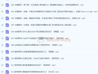 AI实践真知课（31集全）