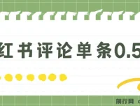 小红书评论留言赚钱副业：单条0.5元，日入300+无上限