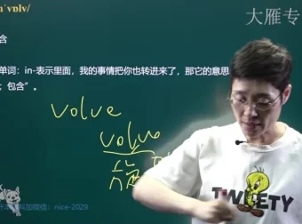 刘晓燕专升本英语核心词汇25讲课程