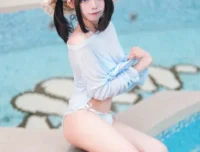 B站妹子禾兮子《幻夏集 – 泳夏奇遇》付费收藏集