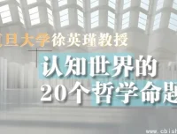 复旦徐英瑾《哲学20讲》：认知世界的20个核心命题