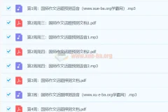 国家玮2024高三高考语文押题课程：梦想典当铺