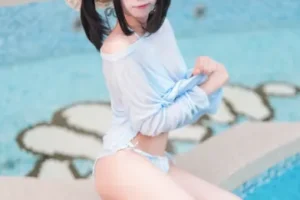 B站妹子禾兮子《幻夏集 – 泳夏奇遇》付费收藏集