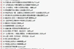 《天涯神贴》合集：涵盖多元经典神贴