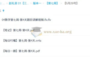 2025高三高考数学三轮课程 – 赵礼显梦想典当铺