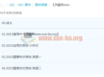 石雷鹏英语写作高分冲刺密训班