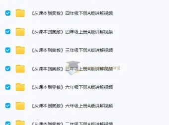 华师东方《从课本到奥数（小学数学1 – 6年级AB版）》视频与PDF资料