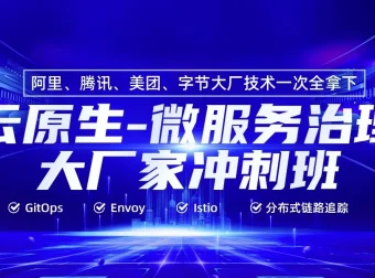 云原生微服务治理大厂冲刺班56期 – 带源码课件