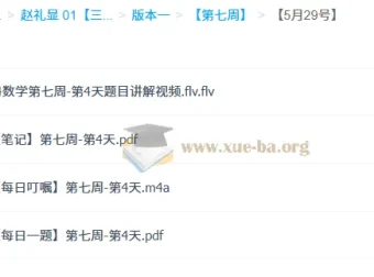 2025高三高考数学三轮课程 – 赵礼显梦想典当铺