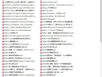 《Python编程学习资料PDF版合集》