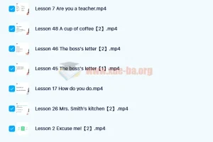 雪梨老师《新概念英语》前50讲课程