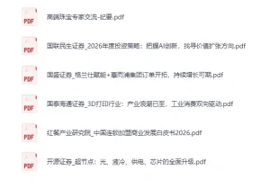 《全网付费文章-大佬文集圈 学习先锋 精选研报》1月29日更新