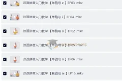 汉语拼音入门教学课程