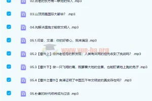 《全球史从头说：人类文明的共同起点》28讲课程完结