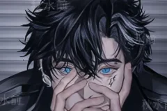 秋水前韩系半身人物插画设计系统课