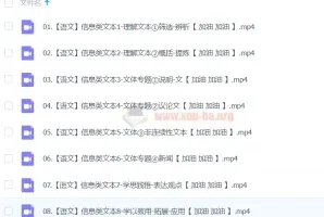 2024中考语文信息类文本一本通