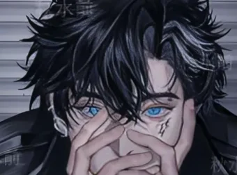 秋水前韩系半身人物插画设计系统课