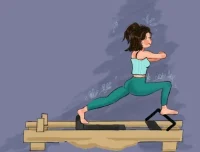 欧阳春晓：6周维密薄肌线条弹力带普拉提课程