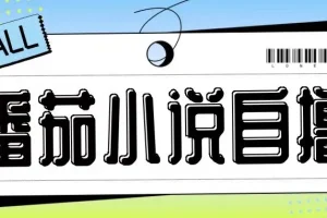 番茄小说自撸玩法课程：无需手机双清，低成本高收益