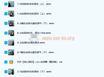 高中英语核心语法：动词讲解精讲版