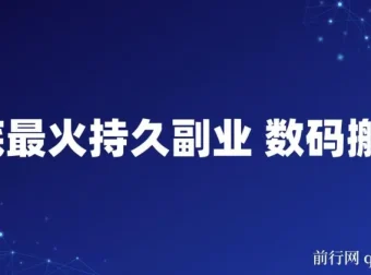 年底超火持久副业：数码搬运，靠一句话开启变现之路