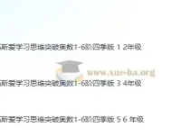 高斯爱学习小学数学奥数1-6年级创新思维训练课件合集