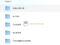 小靳老师初中地理12合1课程