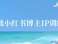 0基础小红书博主IP特训营：37天从小白到KOL