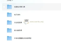 小靳老师初中地理12合1课程