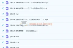 朱韬初二数学目标S班课程