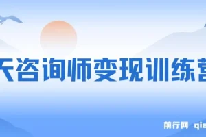 7天咨询师变现训练营：新质经济机遇与五大系统构建商业闭环