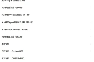 《全“薪”AI大模型全栈工程师2.0》课程