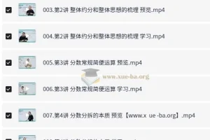 名师到家六年级数学视频课