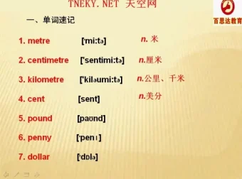 百思达教育小学英语1000词汇速成课