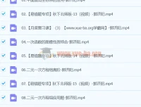 2024初二数学郭济阳北师版A+秋季班（下）