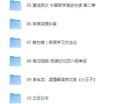 喜马拉雅外语付费音频课程合辑