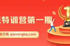 引流特训营第一期：揭秘引流课与推广方法