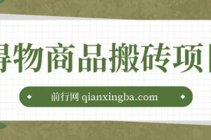 得物商品搬砖项目：闷声赚利润，一单 30-500+