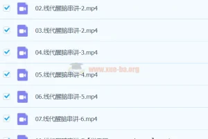 2024大学考研数学Kira醒脑串讲课程