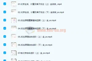 金淑俊2022届高考化学二轮复习寒春联报春季班