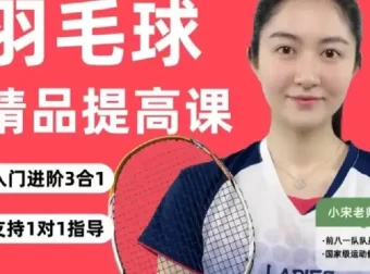 羽毛球3合1精品提高课