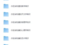 TED-Ed科普动画系列：你应该知道的知识