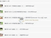 小学英语小升初六年级英语培训班（春·全国版·小学总复习）